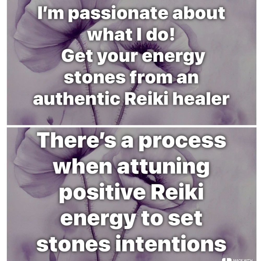 Genuine 4 stone reiki attuned bracelet - Picture 9 of 11